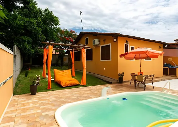 Casa Coral Em Saquarema